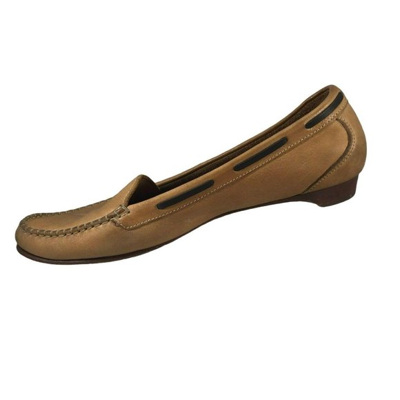 Cole Haan Shoes Womens 7 B Brown Leather Slip On Loafers Flat D17841 Work Casual - Picture 11 of 12